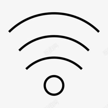 WIFI网络wifi连接热点图标图标