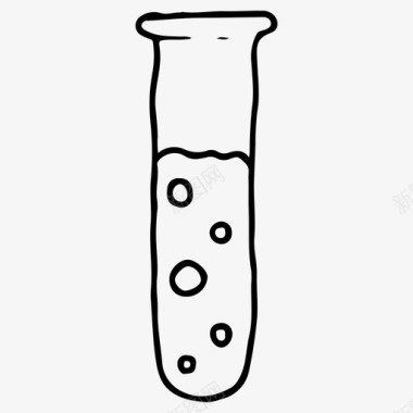 矢量回学校烧杯化学烧瓶图标图标