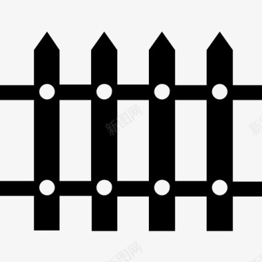 庭院围栏围栏图标