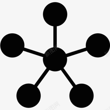 基础设施社区图表基础设施图标图标