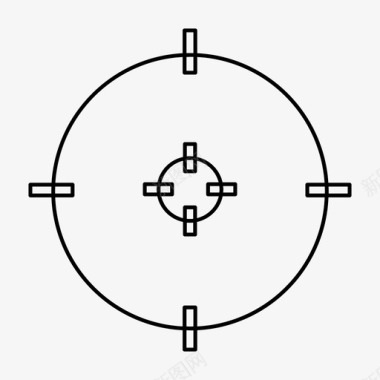 聚焦两聚焦瞄准聚焦摄像机图标图标