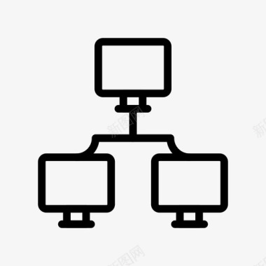 计算机连接网络计算机连接图标图标