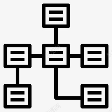 随机模式关系模式业务数据图标图标