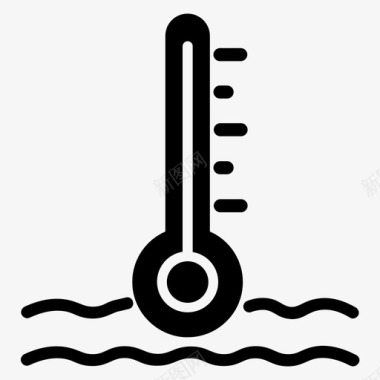 机油温度自动冷却液表自动温度指示器图标图标