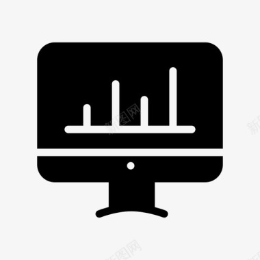 屏幕海报监控图表屏幕图标图标
