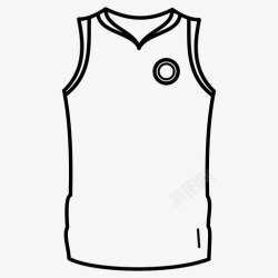 篮球运动衫篮球服篮球俱乐部运动衫图标高清图片
