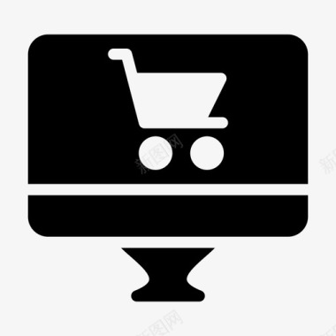 电子商务购物车购物和电子商务图标第二卷图标