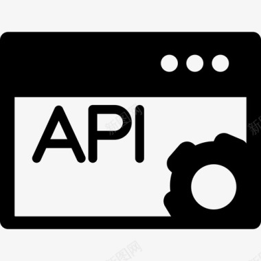 API页面接口数据库图标图标