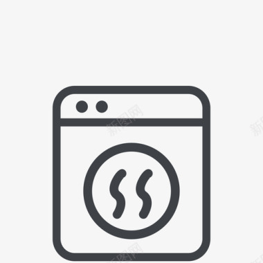laundry drier图标