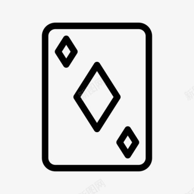 扑克卡片赌场图标图标
