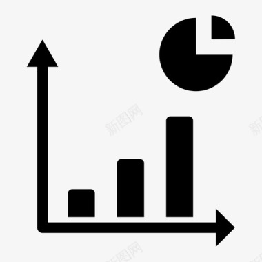 条形素材图表条形图投资图标图标