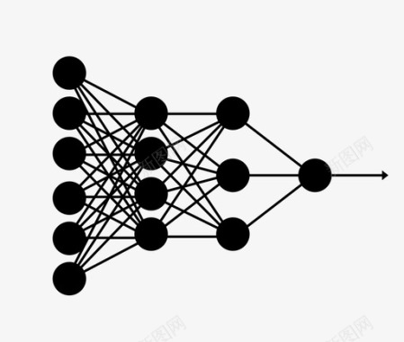 网络端口决斗神经网络技术图标图标