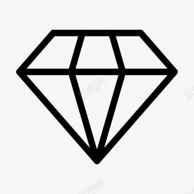 金融钻石珠宝图标图标