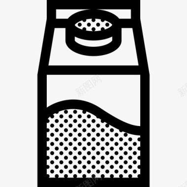 利乐包装饮料牛奶图标图标