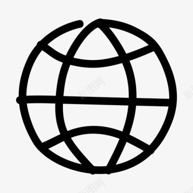 互联网地球地球地球网格图标图标