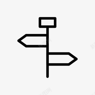帕劳旅游线路路板方向图标图标