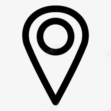 地图标记位置地图标签图标