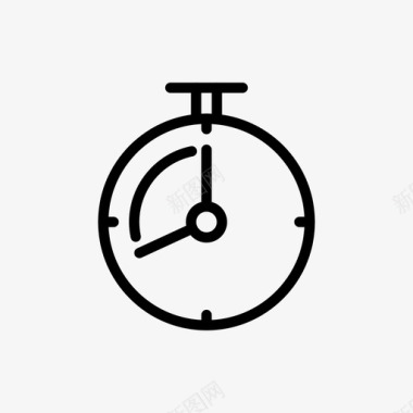 定时器时钟秒表图标图标