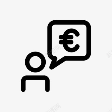 火焰欧元图标贷款借款欧元图标图标