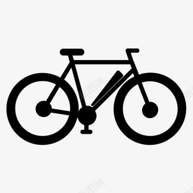电动自行车充电自行车ebike电动图标图标