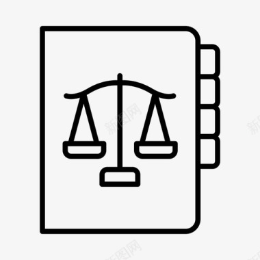 司法展板法律文件法院司法图标图标