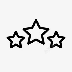 开始购物明星最佳电子商务图标高清图片