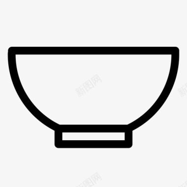 碗食物汤图标图标