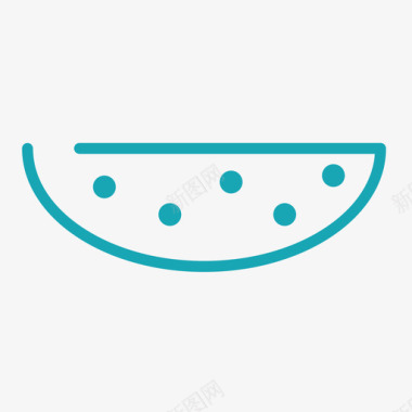 单色梅花watermelon图标