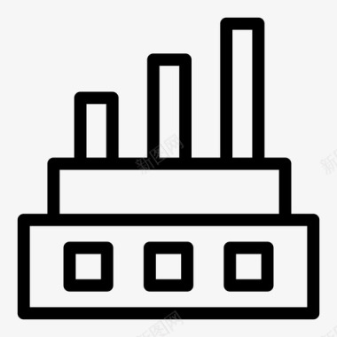 TOP50工厂建筑公司图标图标