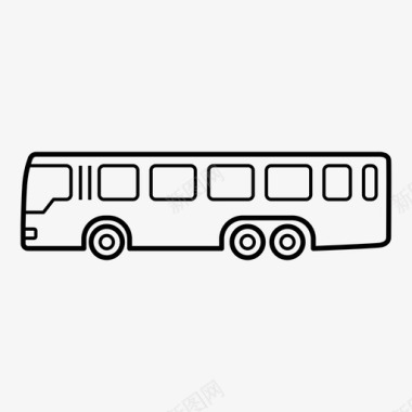 道路客车公共汽车服务多巴士图标图标