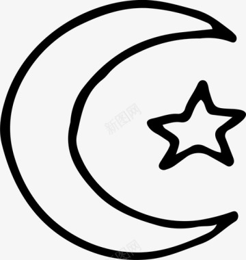 伊斯兰教宗教信仰宗教属性图标图标