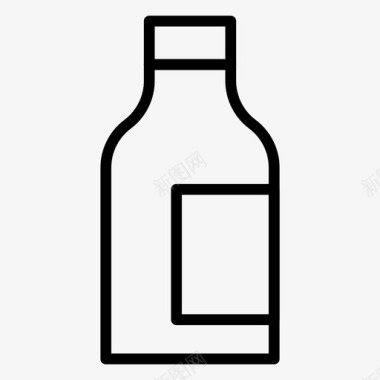 旅游线路葡萄酒啤酒瓶子图标图标