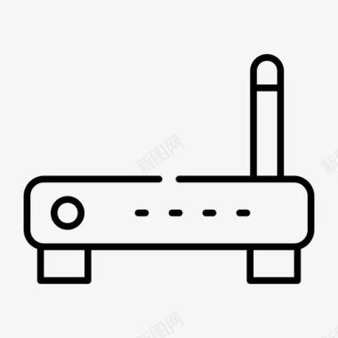 icon路由器路由器连接互联网图标图标
