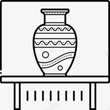 花瓶水壶罐子图标图标