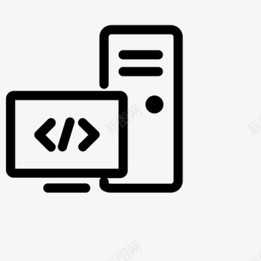 界面编程代码计算机程序员图标图标