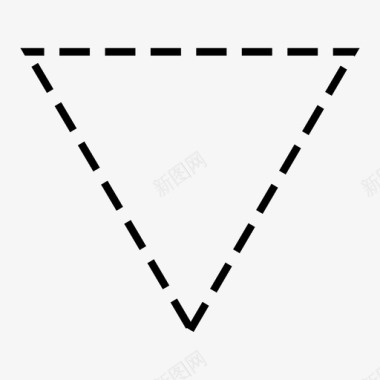 三角形点三角形下三角图标图标