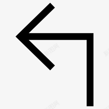 西北西北方向道路方向图标图标