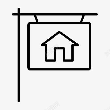 房子简图房地产家房子图标图标