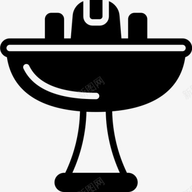 solid浴室水槽电器家具图标图标