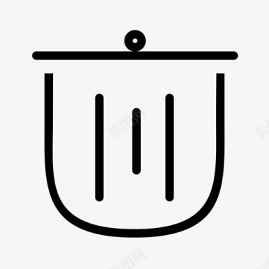 垃圾删除图标删除图标