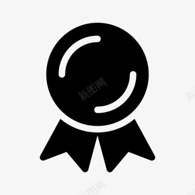 奖状喜报奖章奖品体育图标图标