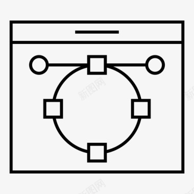 插图艺术艺术家图标图标