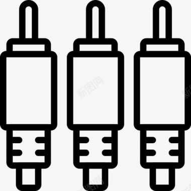 电缆rca电缆组件计算机图标图标