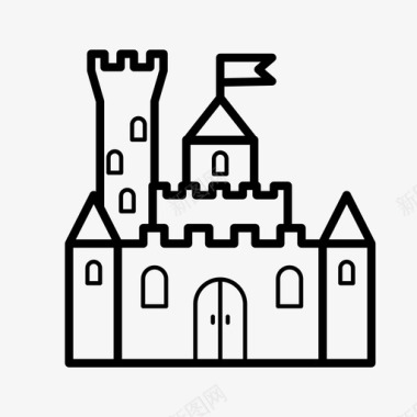 城堡巫师图标图标