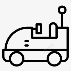 县集市碰碰车县集市游乐园图标高清图片