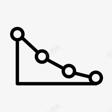 转化率优化cro漏斗图标图标