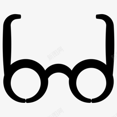 眼镜哈利波特眼镜老花镜图标图标