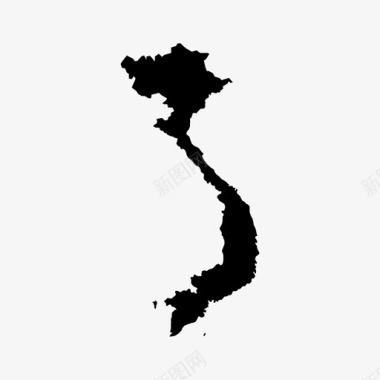 越南下龙湾越南地图亚洲东南亚图标图标