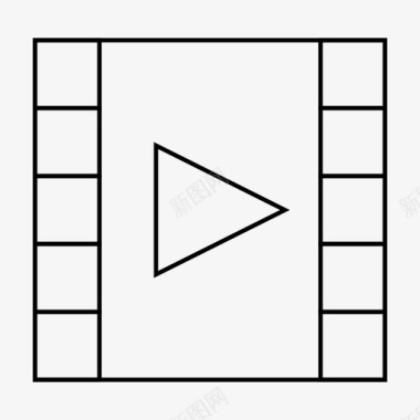 看表演电影院电影表演图标图标