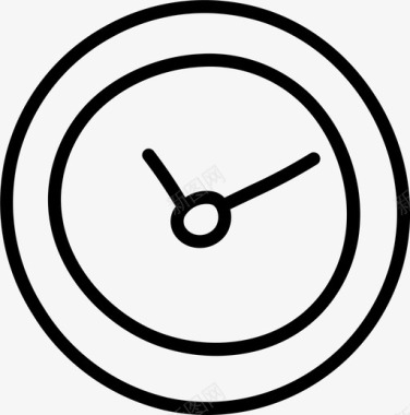 创意手绘时钟时钟约会小时图标图标